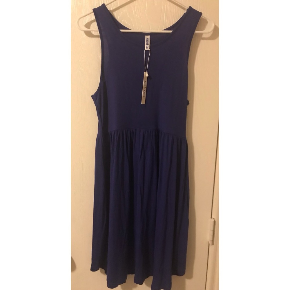 Summer blue dress